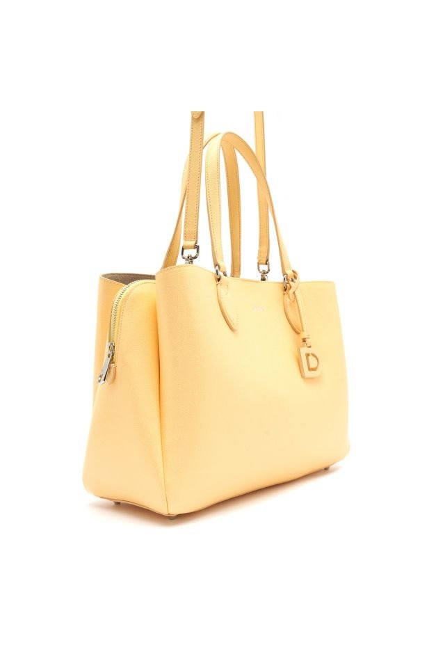 Ehren Yellow Women's Leather Shoulder Bag