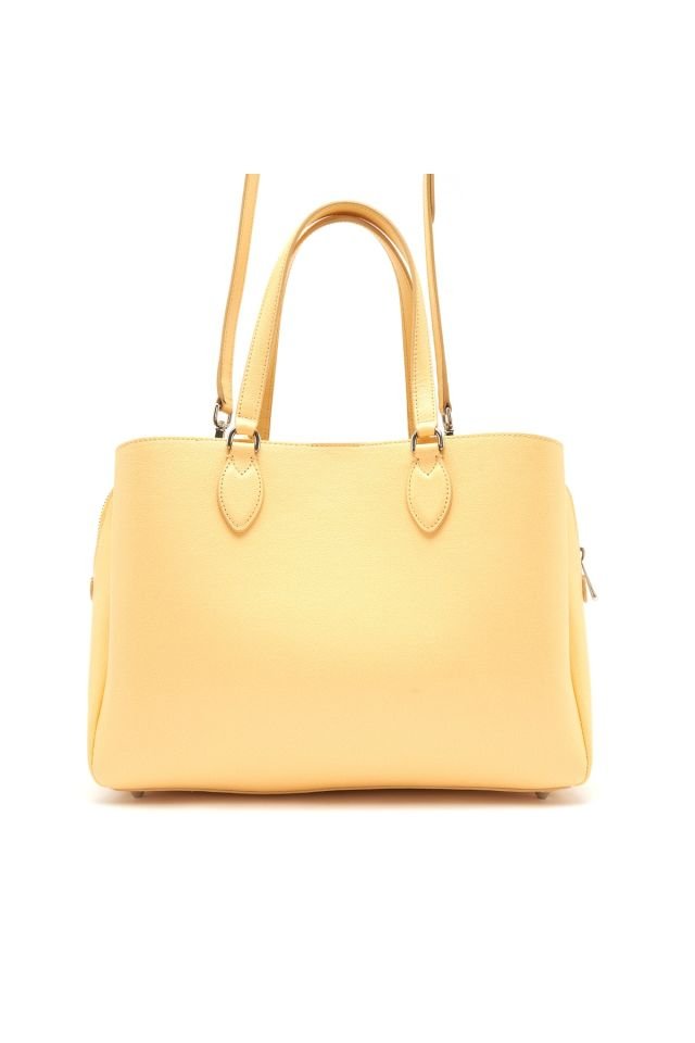 Ehren Yellow Women's Leather Shoulder Bag