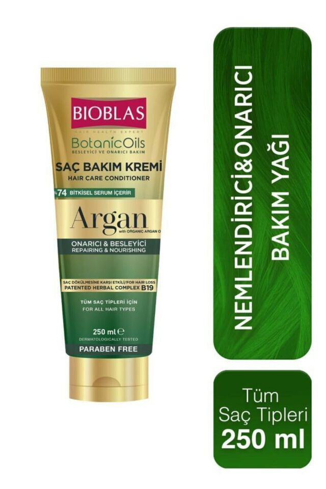 Botanicoils Argan Yağlı Saç Kremi 250ml X 2 Adet