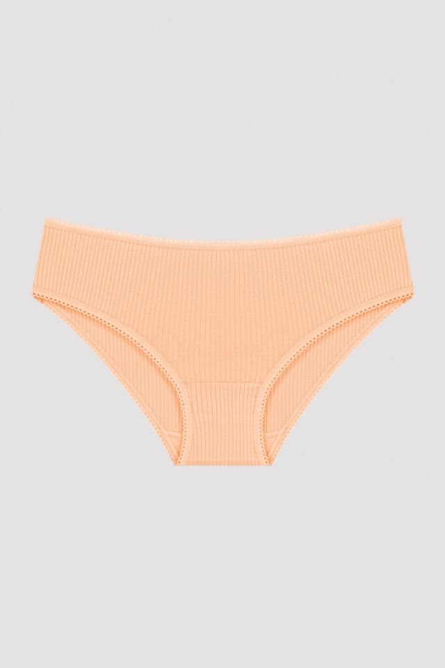 Çok Renkli Kız Çocuk Frill 3lü Slip Külot