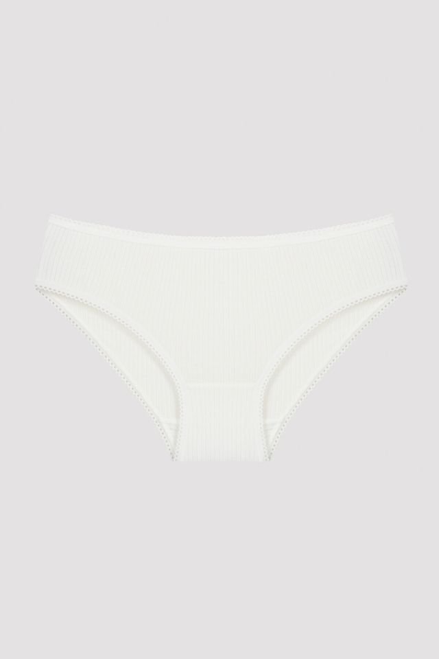 Çok Renkli Kız Çocuk Frill 3lü Slip Külot