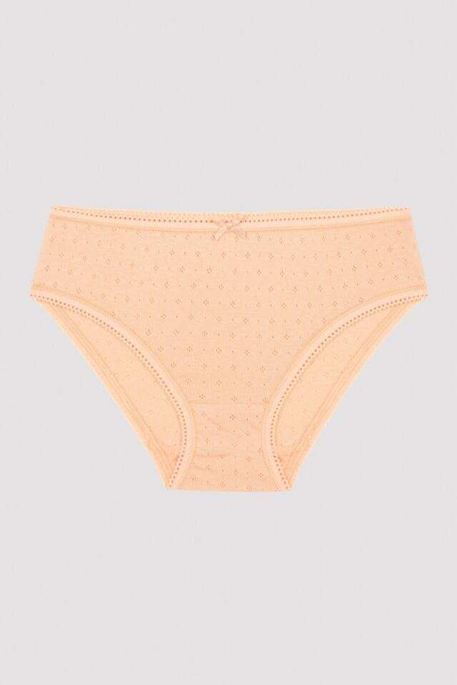 Girl's Pointel 5 Piece Slip Panties