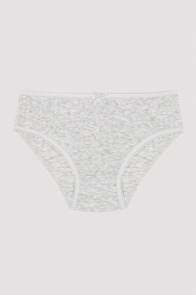 Girl's Pointel 5 Piece Slip Panties