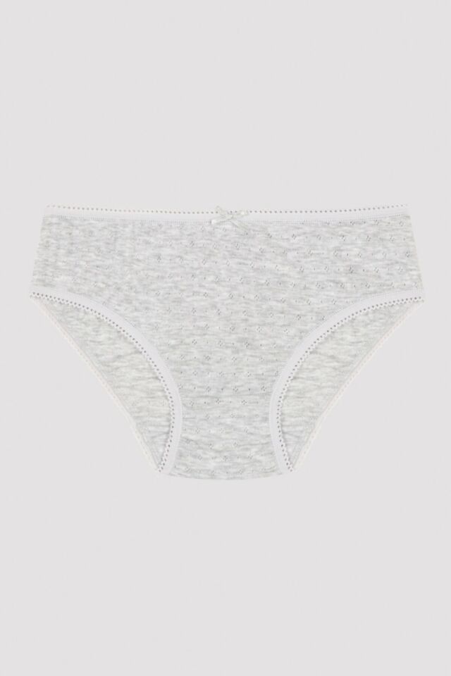 Girl's Pointel 5 Piece Slip Panties