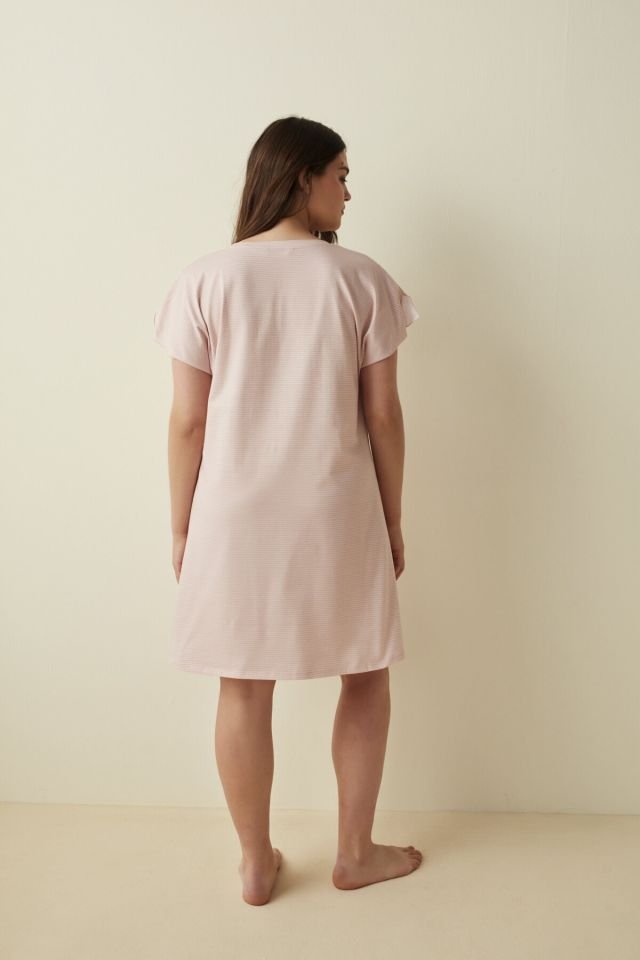 Pembe Lovely Elbise