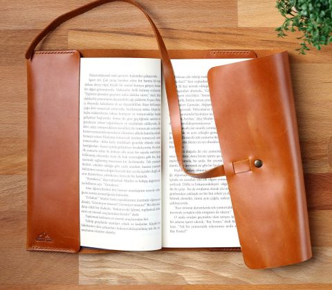Koruyucu Deri Kitap Kılıfı