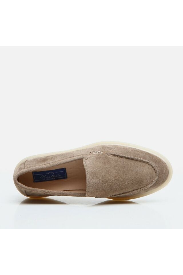 Hakiki Deri Vizon Kadın Loafer