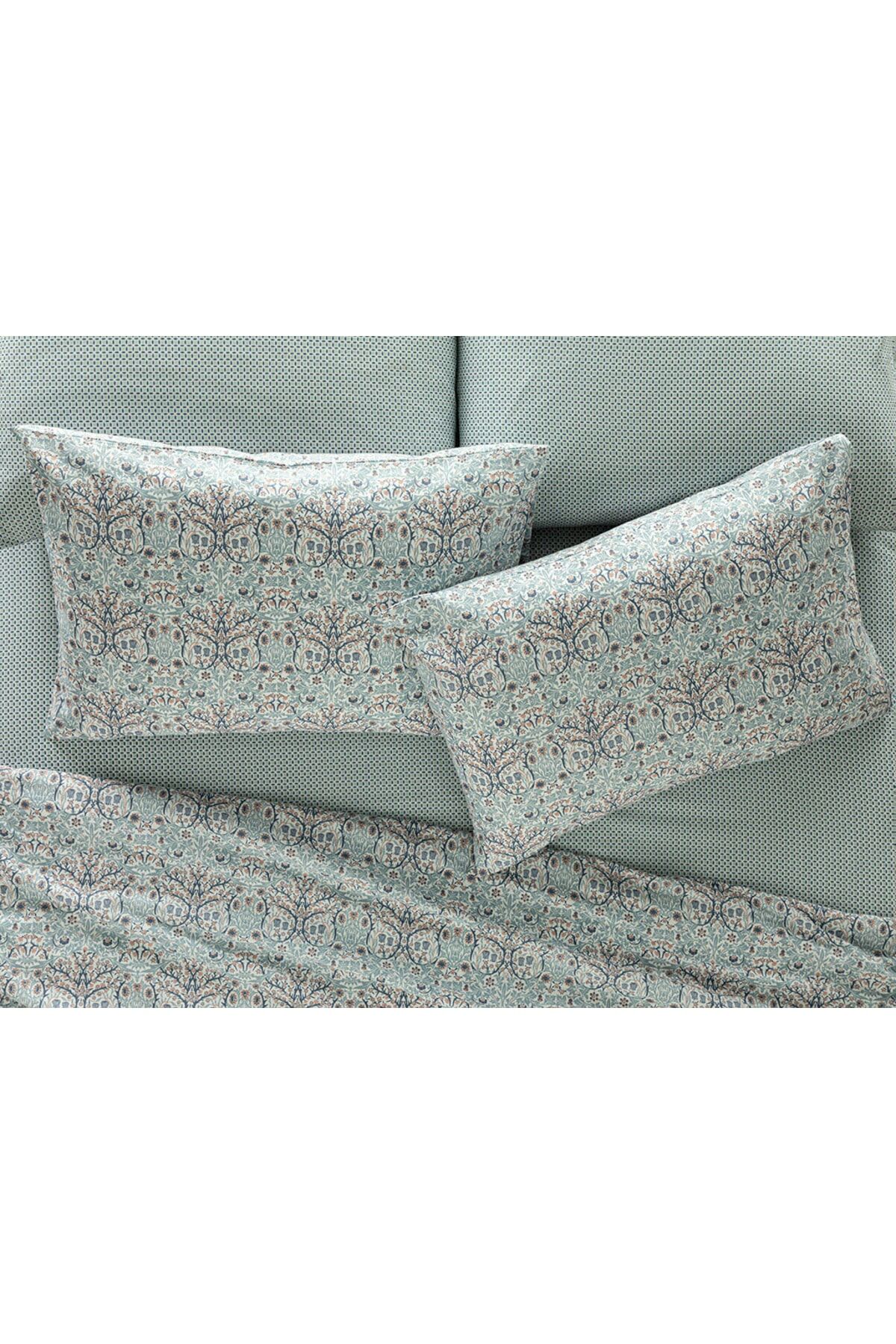 Primrose Easy to Iron 2 Pillow Case 50x70 Cm Blue