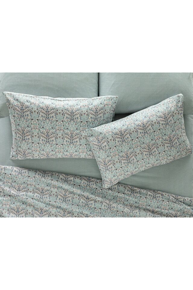 Primrose Easy to Iron 2 Pillow Case 50x70 Cm Blue