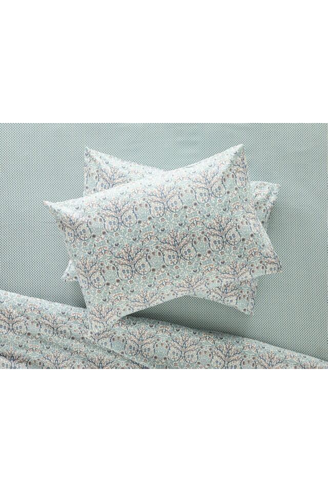 Primrose Easy to Iron 2 Pillow Case 50x70 Cm Blue