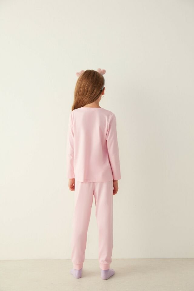 Pembe G.sea Turtle Pijama Takımı