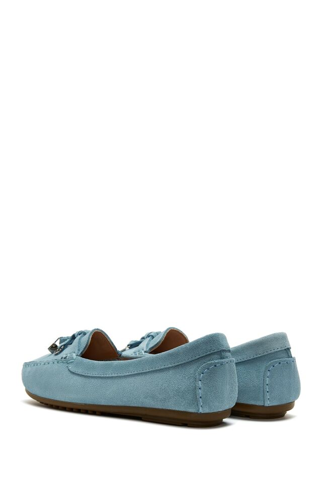 Kadın Deri Süet Loafer