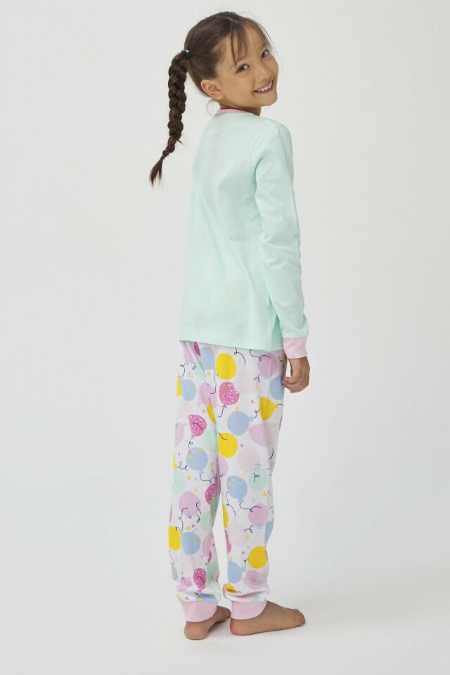 Girls' Pinata 4-Piece Pajamas Set