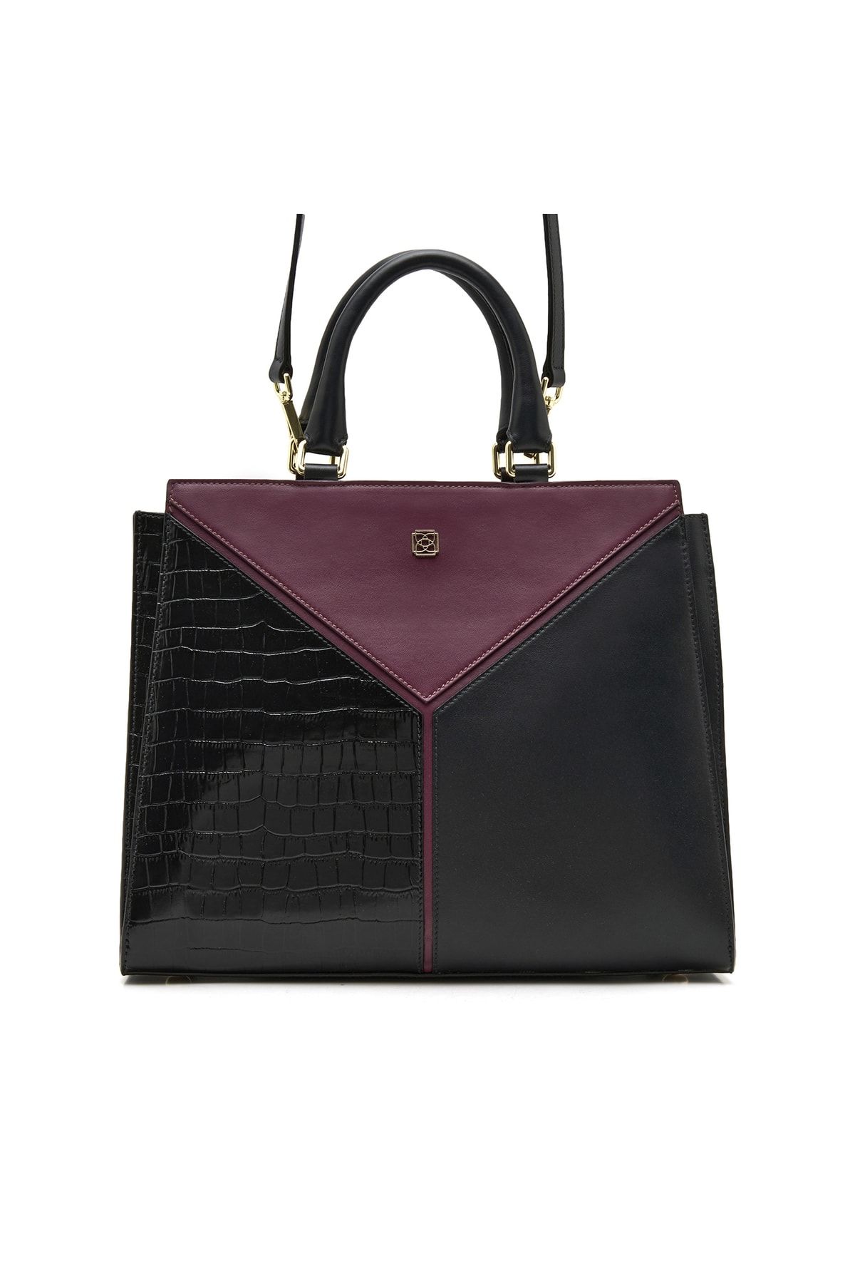 Karmen Black Women's Leather Handbag