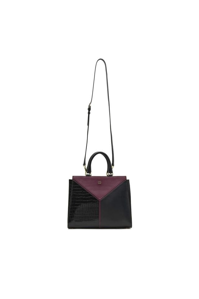 Karmen Black Women's Leather Handbag