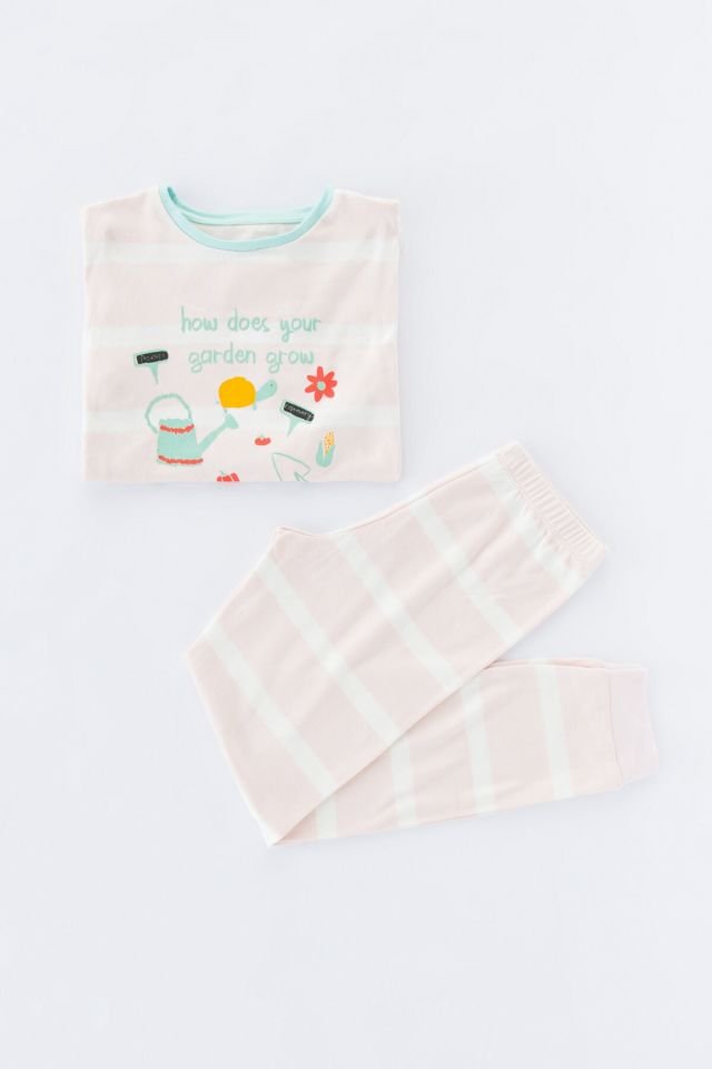 Kız Çocuk Garden Termal 2li Pijama Takımı