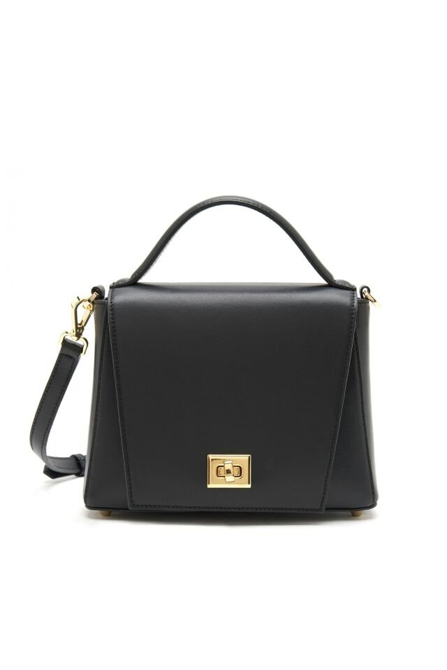 Haze Black Women's Leather Handbag