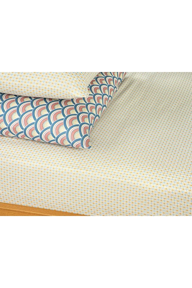 Spectrum Kolay Ütülenir Çift Kişilik Çarşaf 240x260 Cm Hardal