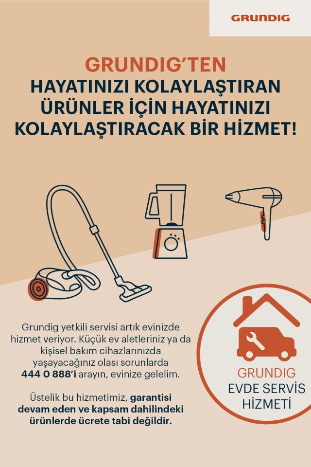 Grundig TCM 7610 P Mürdüm-Türk Kahvesi Makinesi