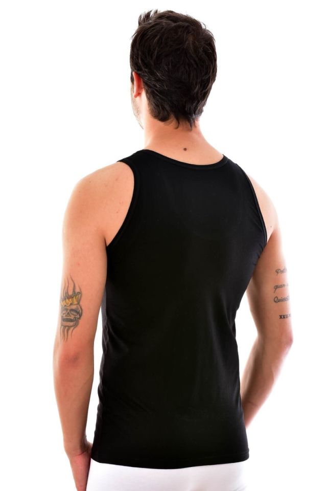 Men's Black 3 Pieces Elite 1201 Modal Elasthan Athlete