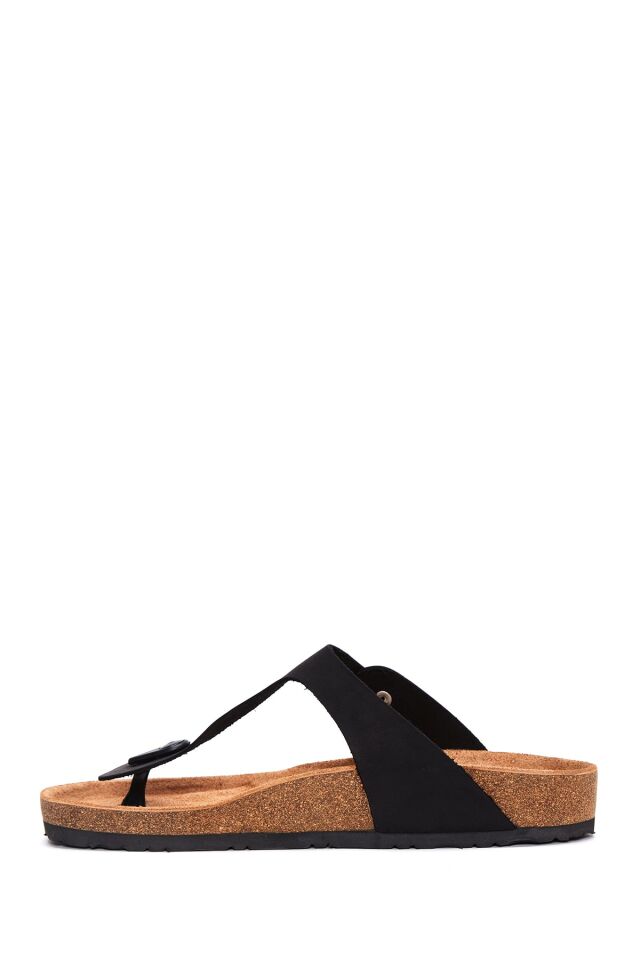 Women's Leather Flip Flops