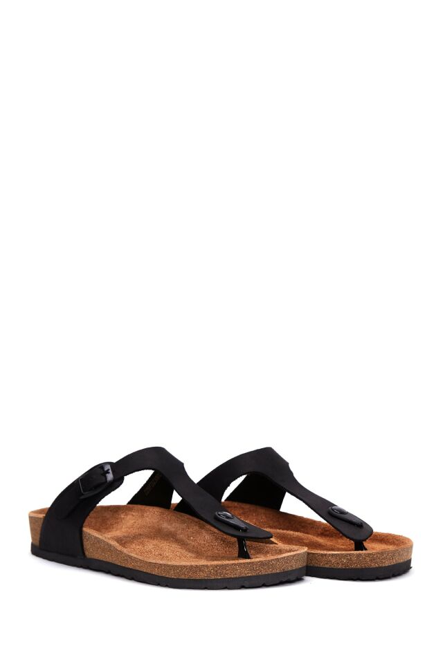 Women's Leather Flip Flops