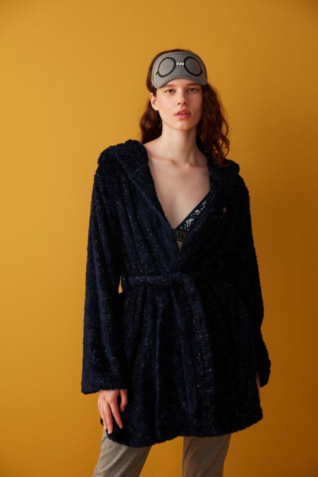 Navy Dressing Gown Harry Potter Collection