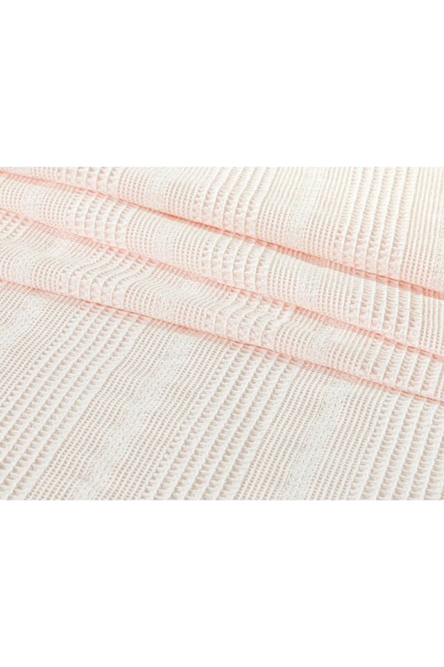 Comb Plain Cotton Single Pique 150x220 Cm Pink