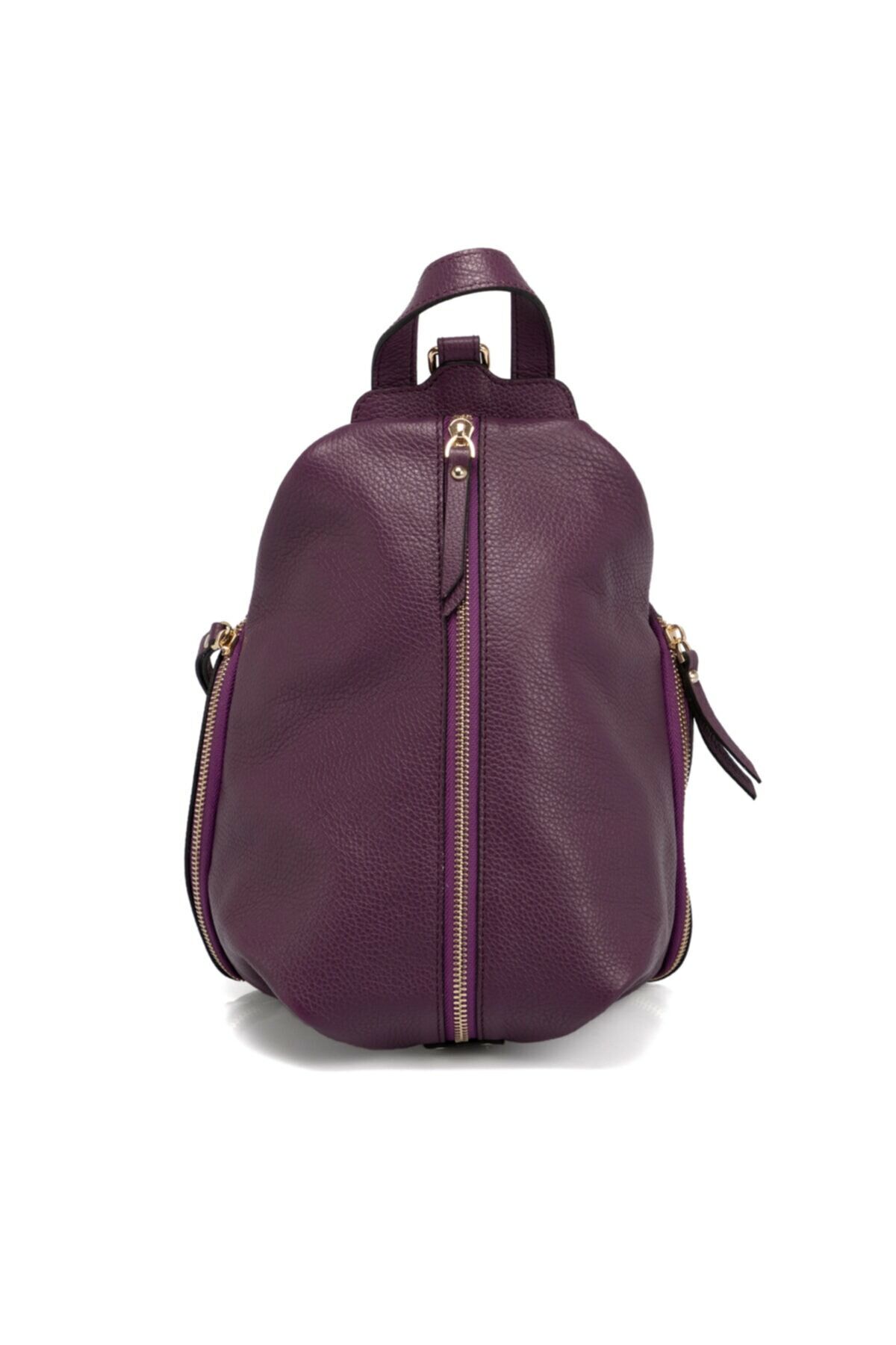 Purple Leather Women's Backpack 79830c48