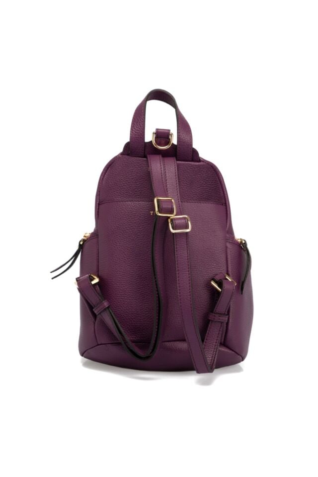 Purple Leather Women's Backpack 79830c48