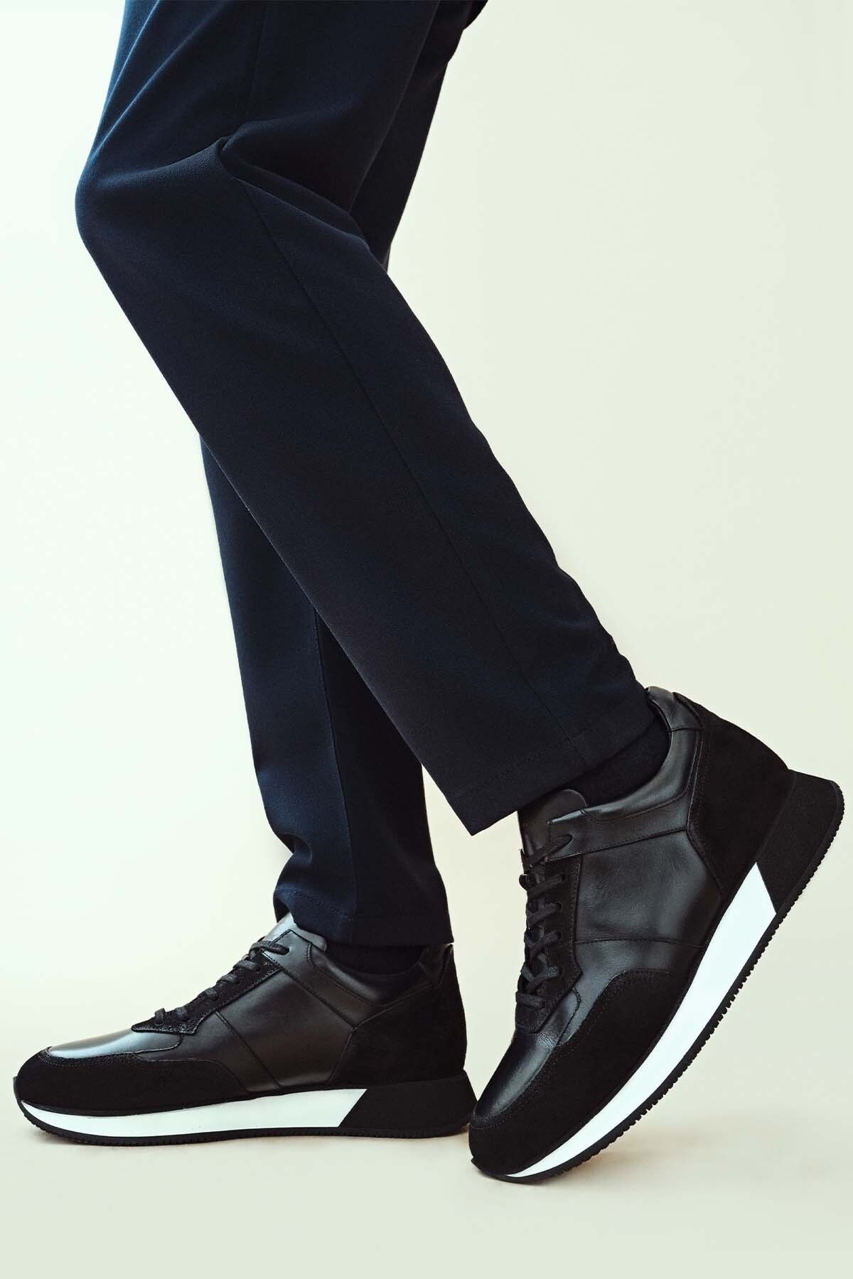 Erkek Deri Sneaker