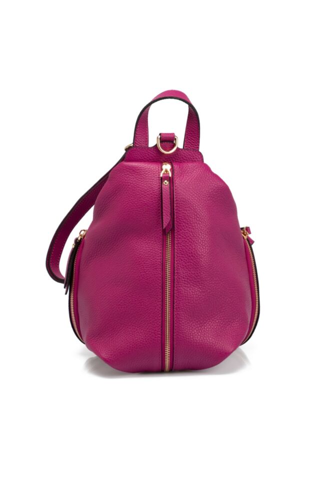 Pink Leather Women's Backpack 79830c42