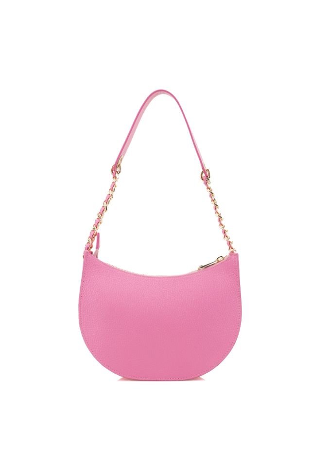 Andre Pink Women's Leather Shoulder Bag