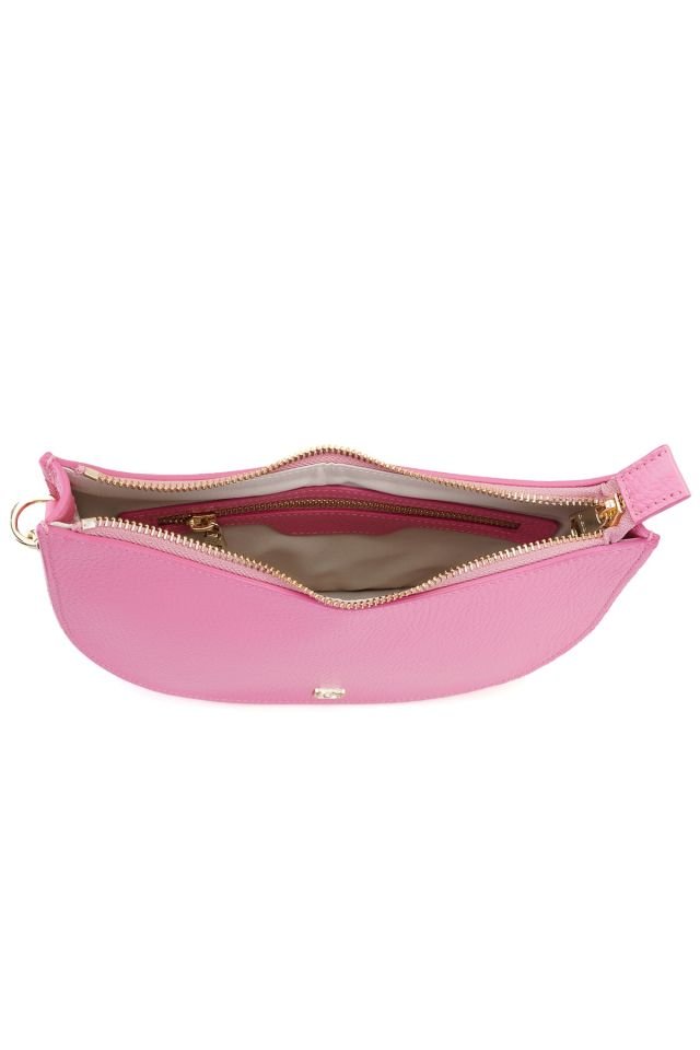 Andre Pink Women's Leather Shoulder Bag