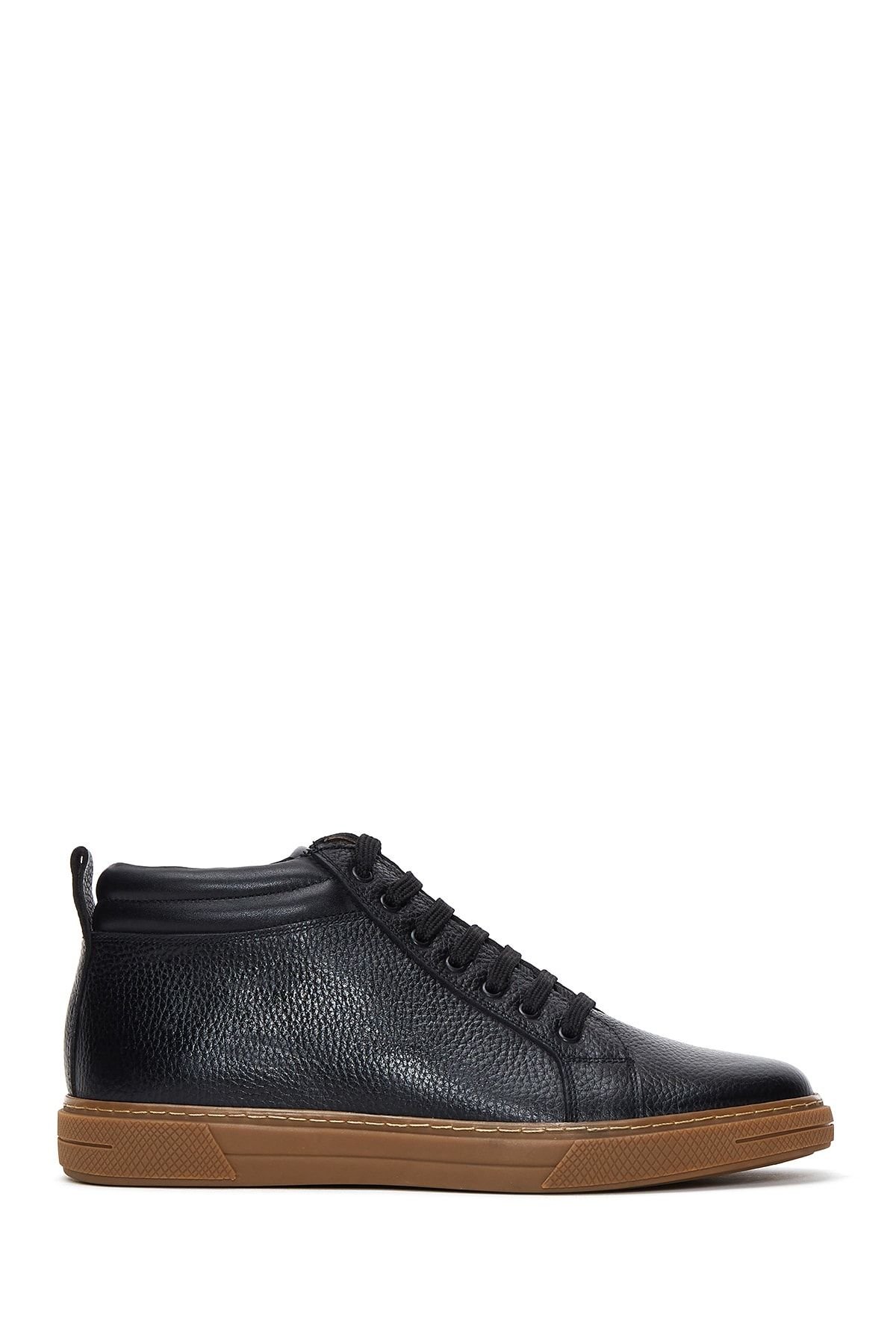 Erkek Bilekli Deri Sneaker