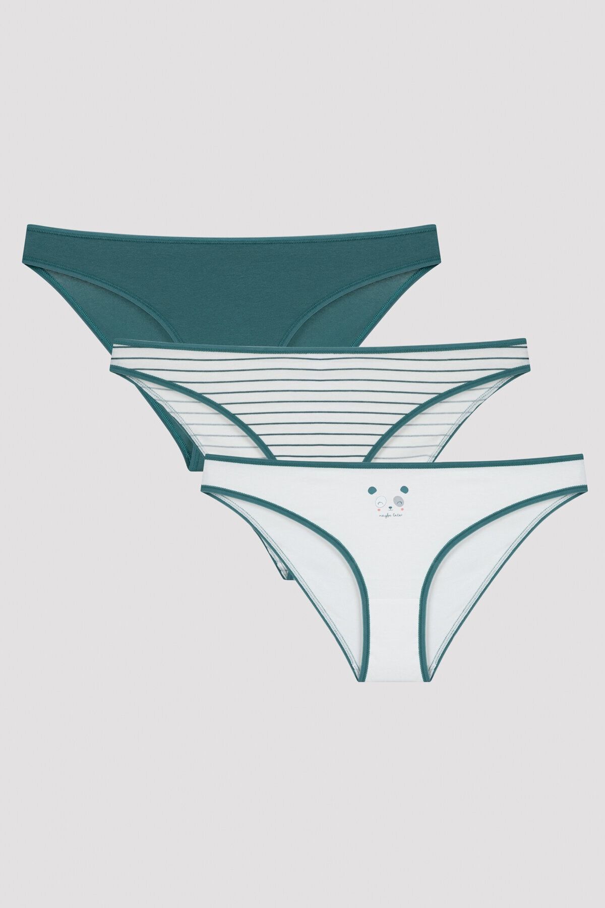 Light Color Maybe Later 3 Pcs Slip Panties