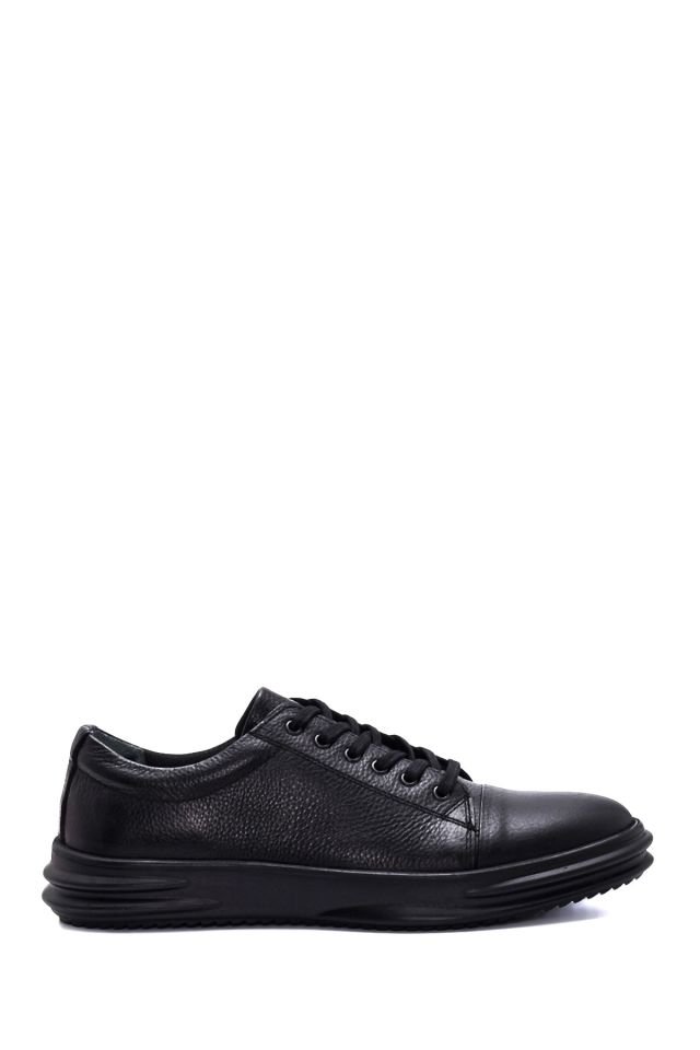 Erkek Deri Baskılı Sneaker