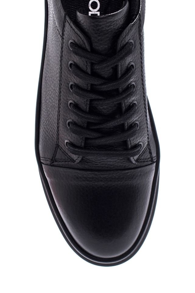 Erkek Deri Baskılı Sneaker