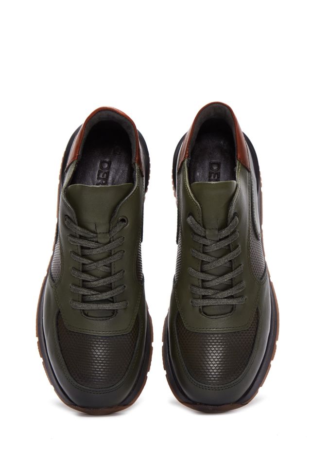 Erkek Deri Sneaker