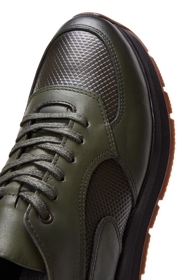 Erkek Deri Sneaker
