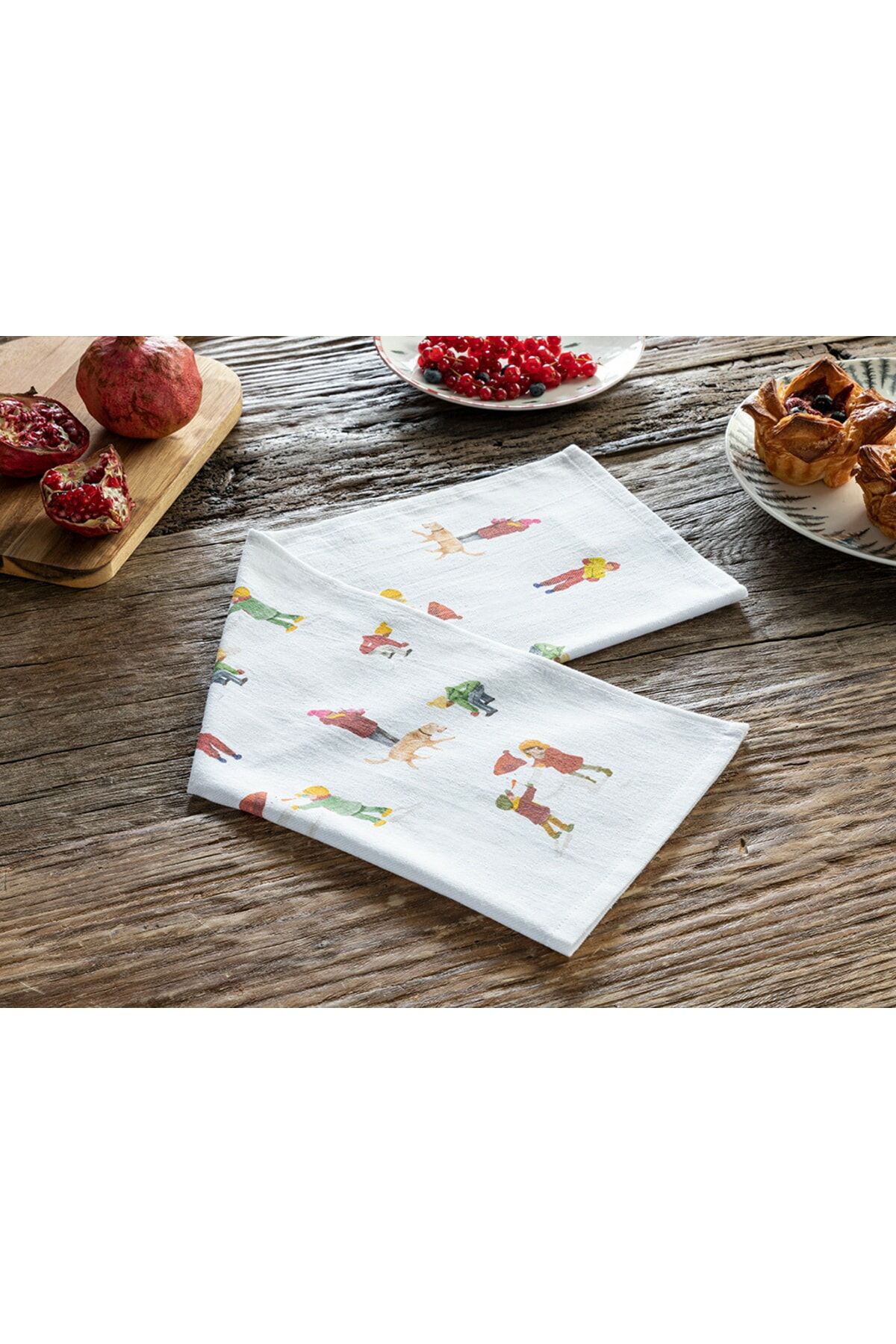 Messy Pamuk Kurulama Bezı 40x60 Kırmızı