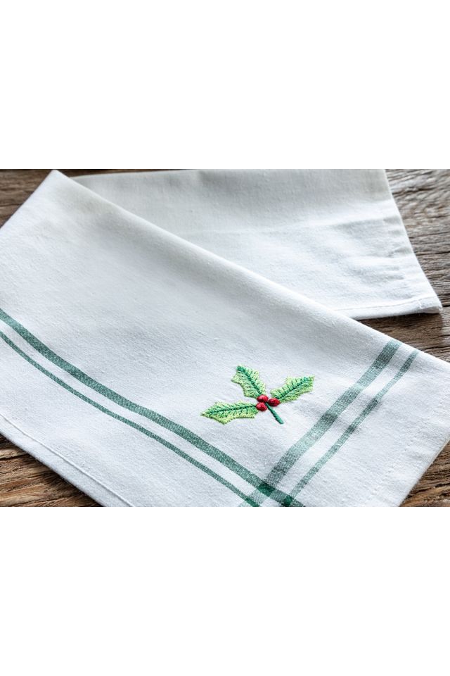Calmer Cotton Dry Cloth 30x50 Cm Green
