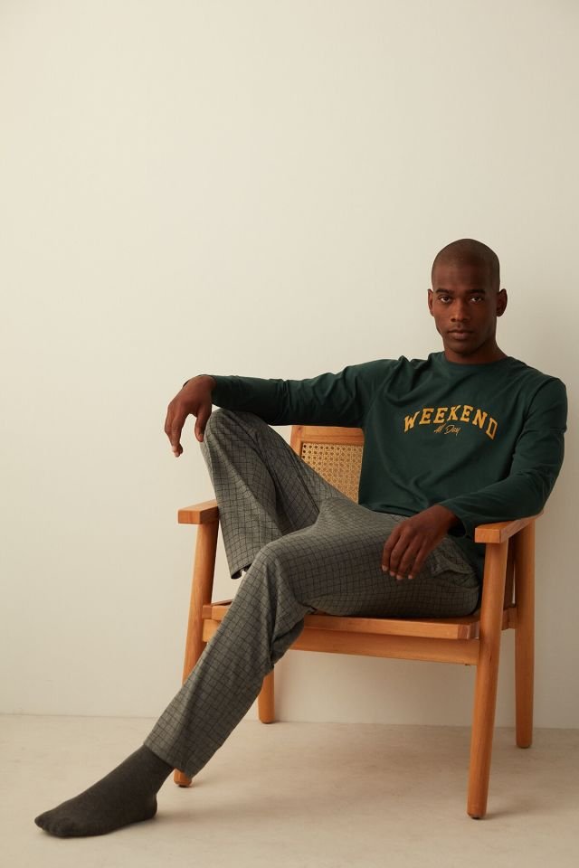 Weekend All Day Trousers Pajamas Set
