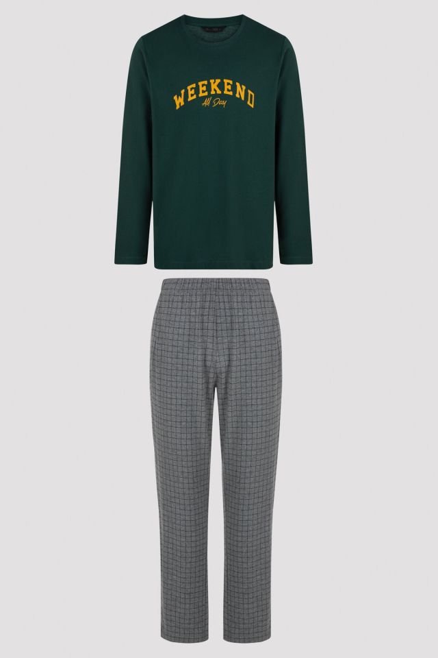 Weekend All Day Trousers Pajamas Set