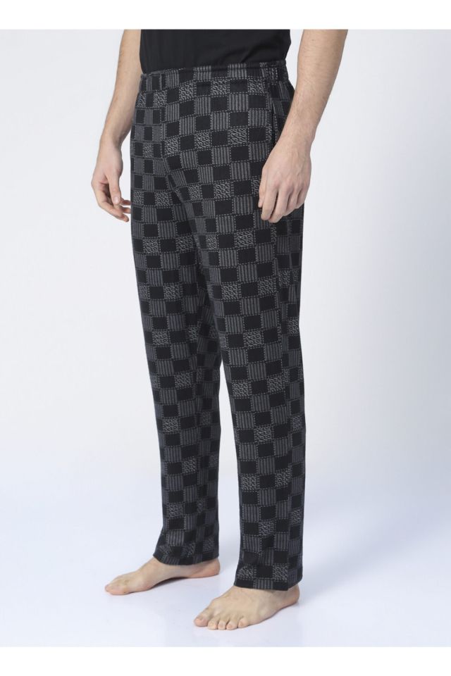 Erkek Siyah Pijama Altı