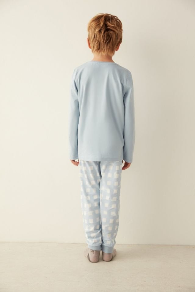 Çok Renkli B.right Whale Pijama Takımı