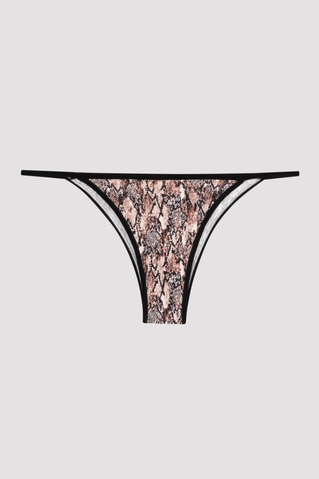 Multicolored Snake 3 Pack Brazilian Panties