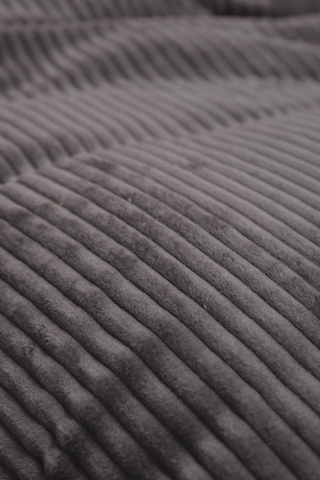 Joena Anthracite Single Blanket