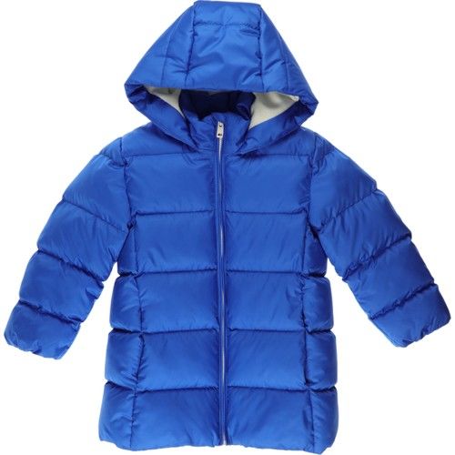 Unisex Kids Hooded Quilted Coat