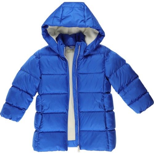 Unisex Kids Hooded Quilted Coat